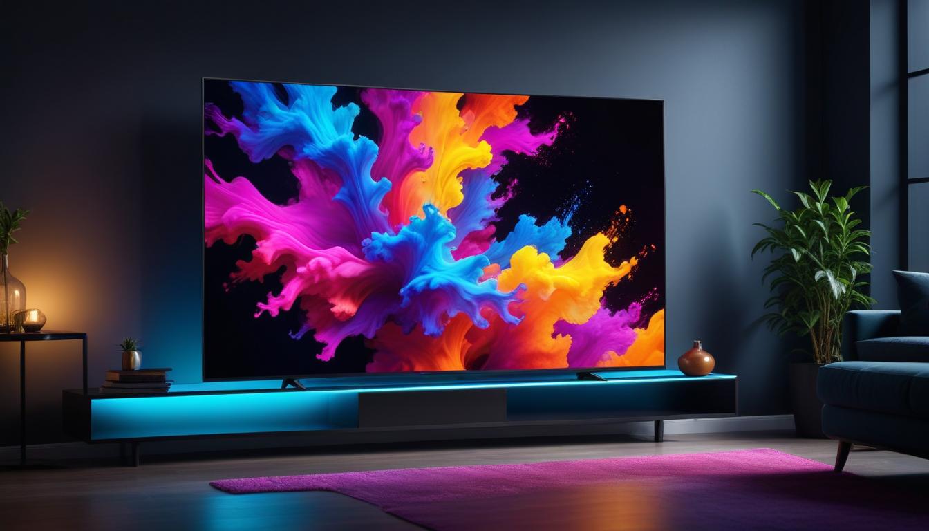 OLED TV'lerin Derin Siyahları ve Parlak Renk Yüzeyleri